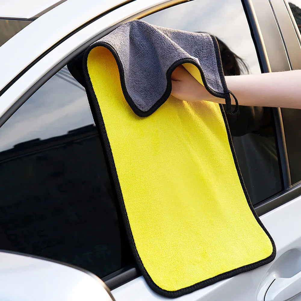 Car Drying Towel Microfiber Super Absorbent Car Towel Cleaning Wash Cloth Professional Detailing Car Care Home Cleaning Products