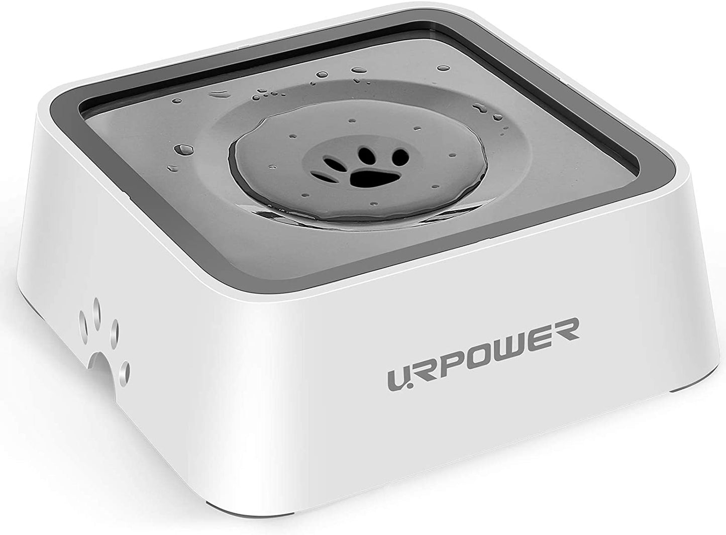 2.5L Dog Water Bowl 85Oz Large Capacity Dog Bowls No Spill Pet Water Dispenser for Messy Drinkers Splash Proof Slow Feeder Vehicle Carried Travel Bowl for Dogs, Cats &Pets