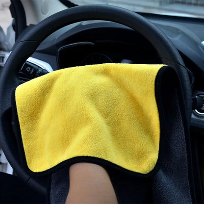 Car Drying Towel Microfiber Super Absorbent Car Towel Cleaning Wash Cloth Professional Detailing Car Care Home Cleaning Products